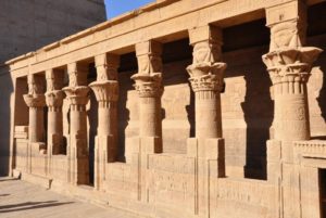 Templo de Philae en Aswan dedicado a Isis