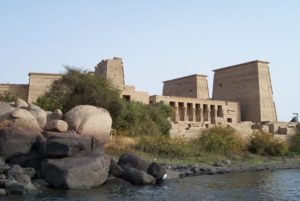 Templo de Philae en Aswan dedicado a Isis
