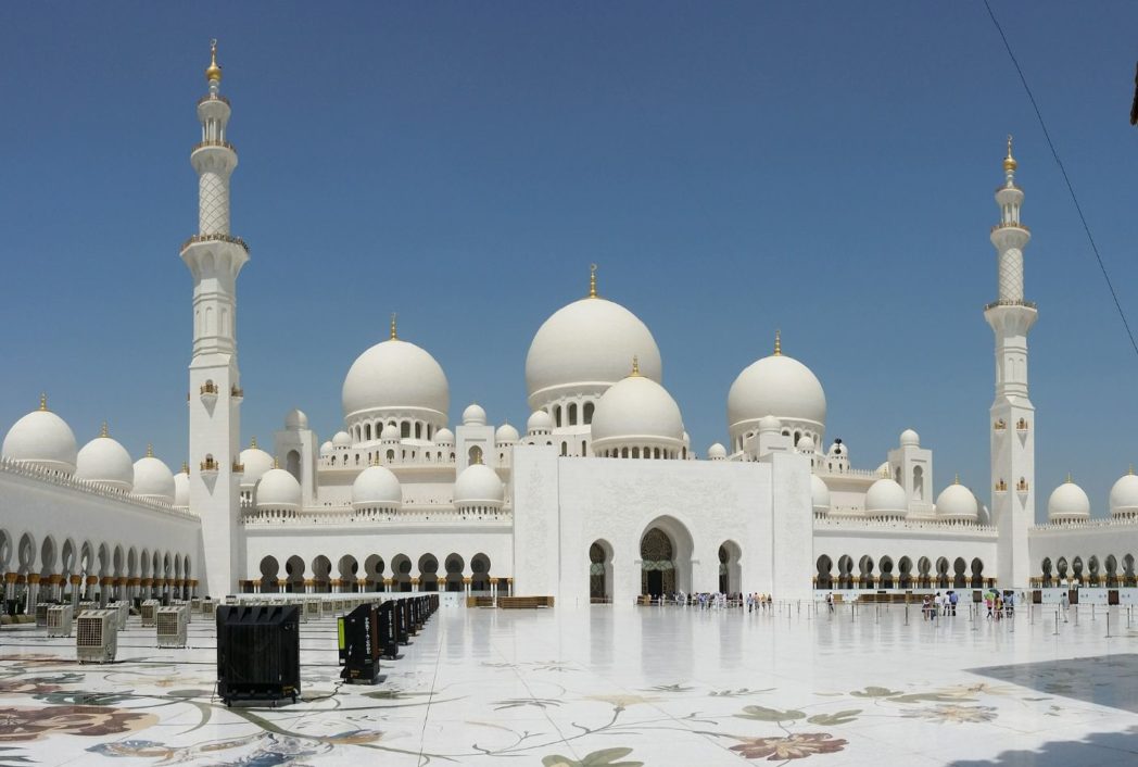 Palacio blanco de Abu-Dhabi