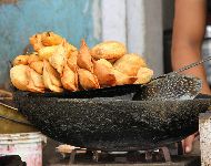 Samosas empanadilla típica India